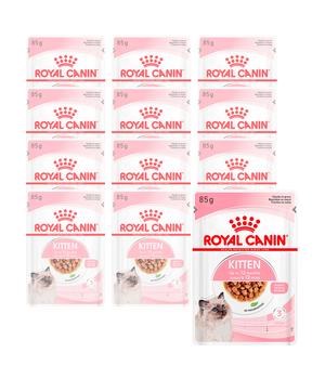ROYAL CANIN® Nassfutter für Katzen Kitten in Soße, 12 x 85 g