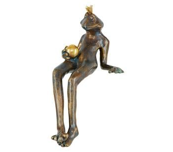 Rottenecker Bronzefigur Froschkönig