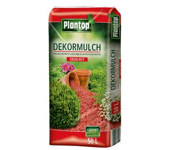 Ziegler Plantop Rindendekor rot, 50 l