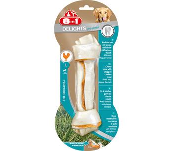 8in1 Hundesnack Delights Dental Kauknochen