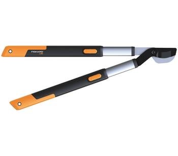 Fiskars SmartFit Teleskop-Astschere L86, Orange / Silber Schwarz