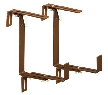 Metall-Blumenkastenhalter Profi für den Balkon, 2 Stück