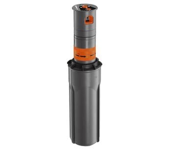 GARDENA Sprinklersystem Turbinen-Versenkregner T 200, Grau / Orange Schwarz