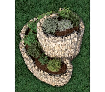 bellissa Stahl-Kräuterspirale, klein