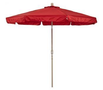 Schneider Classics Sonnenschirm Orlando, rund, ca. Ø270 cm, Rot - Polyester, Aluminium