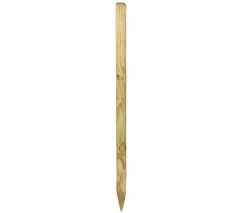 10 x Palmako Holz-Baumpfahl, Hellbraun - Holz - Mindestbestellmenge: 10 Stk.