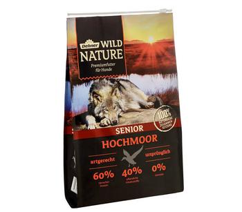 Dehner Wild Nature Trockenfutter für Hunde Hochmoor Senior