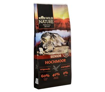 Dehner Wild Nature Trockenfutter für Hunde Hochmoor Senior