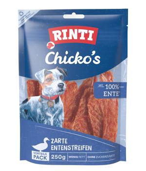 Rinti Hundesnack Chicko's Zarte Entenstreifen, 250 g
