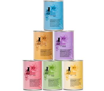 catz finefood Nassfutter für Katzen Multipack I, 6 x 200 g/400 g