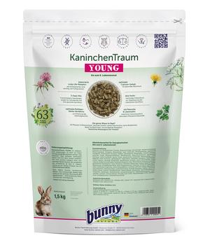 bunny® NATURE Kaninchenfutter KaninchenTraum YOUNG