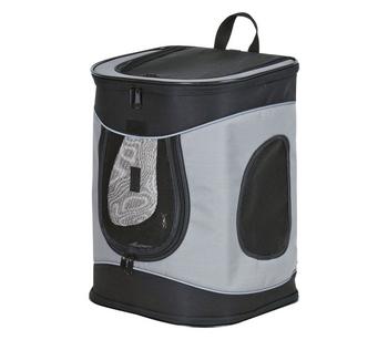 Trixie Hunderucksack Timon, ca. B30/H44/T34 cm, Grau - Polyester