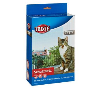 Trixie Schutznetz für Katzen, schwarz