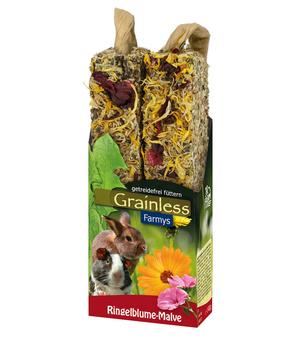 JR FARM Nagersnack Grainless Farmys Ringelblume-Malve