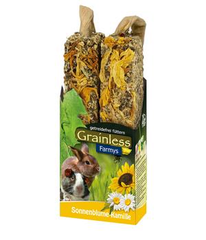 JR FARM Nagersnack Grainless Farmys Sonnenblume-Kamille