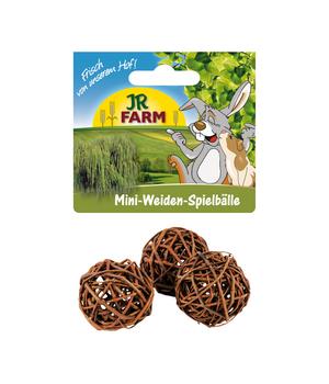 JR FARM Nagerspielzeug Mini Weiden-Spielbälle