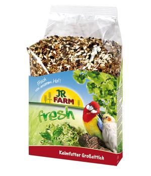 JR FARM Vogelfutter fresh Keimfutter für Großsittiche, 1 kg