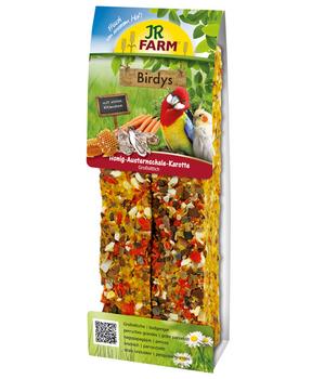 JR FARM Vogelsnack Birdys Honig-Austerschale-Karotte