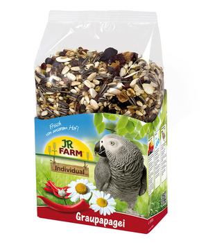 JR FARM Vogelfutter Individual Graupapagei, 950 g
