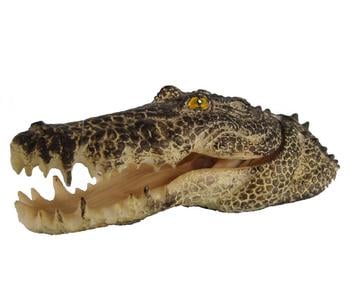 Orbit Krokodil Kopf Aquariumdeko - Polyresin
