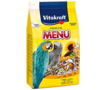 Vitakraft® Vogelfutter Premium Menü, Honig für Papageien