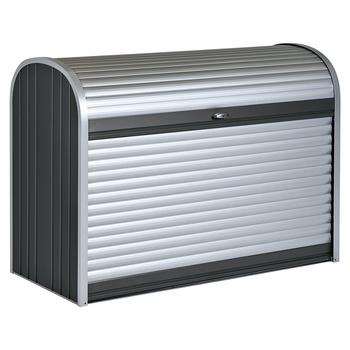 Biohort StoreMax 160, Dunkelgrau - Stahl / Aluminium