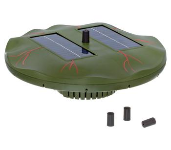 Esotec Solarpumpe Seerose für den Gartenteich, Grün