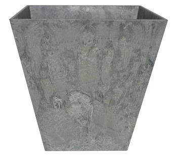 Artstone Kunststoff-Topf Ella, Grau - Kunststoff