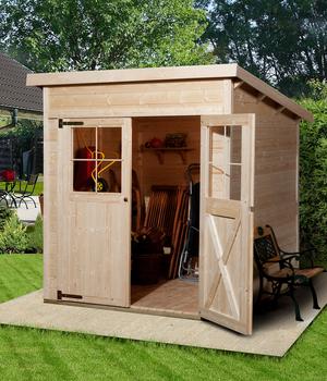 Weka Gartenhaus 325 Gr. 2, ca. B200/H225/T241 cm