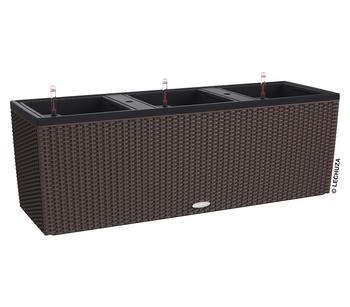 LECHUZA® Polyrattan-Kasten Trio Cottage, rechteckig