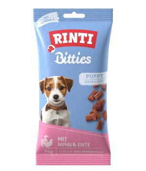 Rinti Hundesnack Bitties Puppy mit Huhn & Rind, 75 g