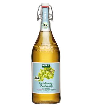 KELA Chardonnay Traube 100 % Bio-Direktsaft, 1 L