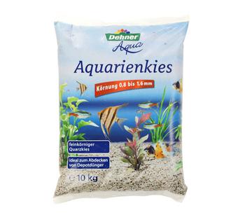 2 x Dehner Aqua Aquarienkies,0,8-1,6 mm, Beige - Mindestbestellmenge: 2 Stk.