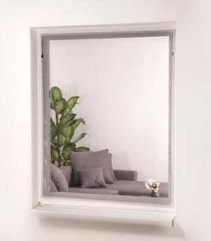 Hecht Magnet Insektenschutz EASY, ca. B130/H150 cm, Weiß - Fiberglas / Kunststoff