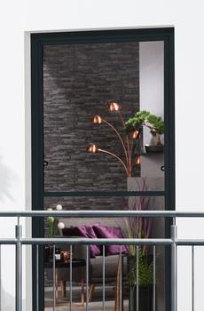 Hecht Fliegengitter Fensterbausatz Master Slim XL, ca. B130/H220 cm