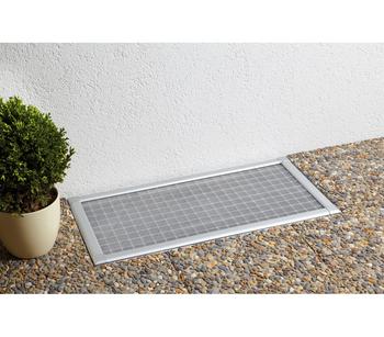 Hecht Kellerschacht Profi Alukappen, ca. B150/H80 cm, Silber - Kunststoff / Aluminium