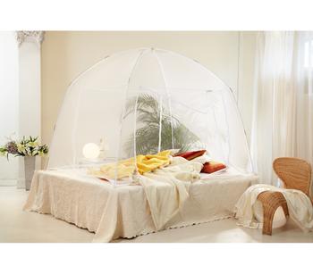 Hecht Insektenschutz mobil, B200/H155/T180 cm, Weiß - Polyester / Kunststoff Aluminium