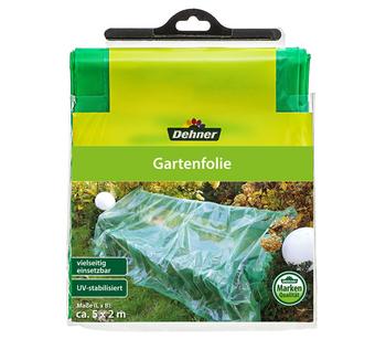 2 x Dehner Gartenfolie, 5 m, Grün - Kunststoff - Mindestbestellmenge: 2 Stk.