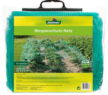 Dehner Wespenschutz-Netz, 5 x 4 m, Grün - Kunststoff