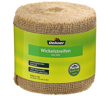 Dehner Wickelstreifen aus Jute, ca. B15 cm/L25 m, Beige - Jute