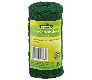 Dehner Jute-Gartenschnur, ca. 70 m, Braun - Naturmaterial