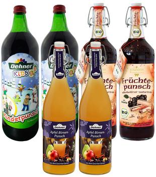 Punsch alkoholfrei, 6er-Set