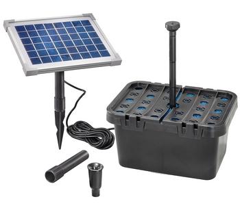 esotec Solarpumpensystem mit Filter Turin- F, Schwarz