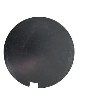 Dehner Deckel für Abdeckung Brunnen, ca. Ø13,5 cm, Schwarz - Kunststoff