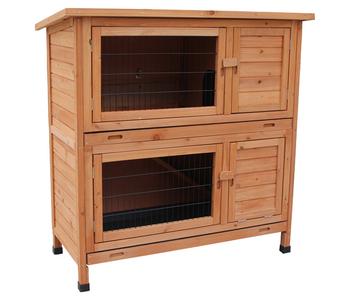 Dehner Lieblinge Kaninchenstall Original mit Wärmedämmung, ca. B114/H116/T57 cm