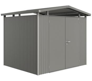 Biohort Metallgerätehaus Panorama® P3, ca. B273/H227/T238 cm