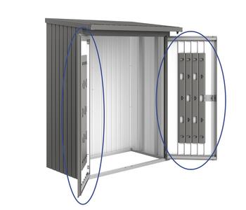 Biohort Türpaket WoodStock® 150
