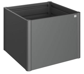Biohort Metall HochBeet 1x1, ca. B102/H77/T102 cm, Dunkelgrau -