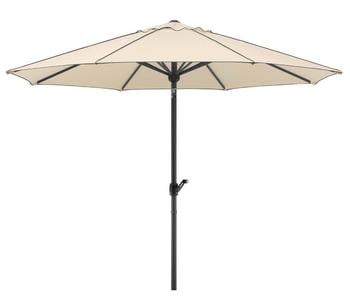 Schneider Sonnenschirm Adria, rund, ca. Ø350 cm, Beige - Polyester / Aluminium Stahl