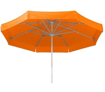 Schneider Gastro Sonnenschirm Jumbo, rund, Ø400 cm, Orange - Aluminium, Polyester